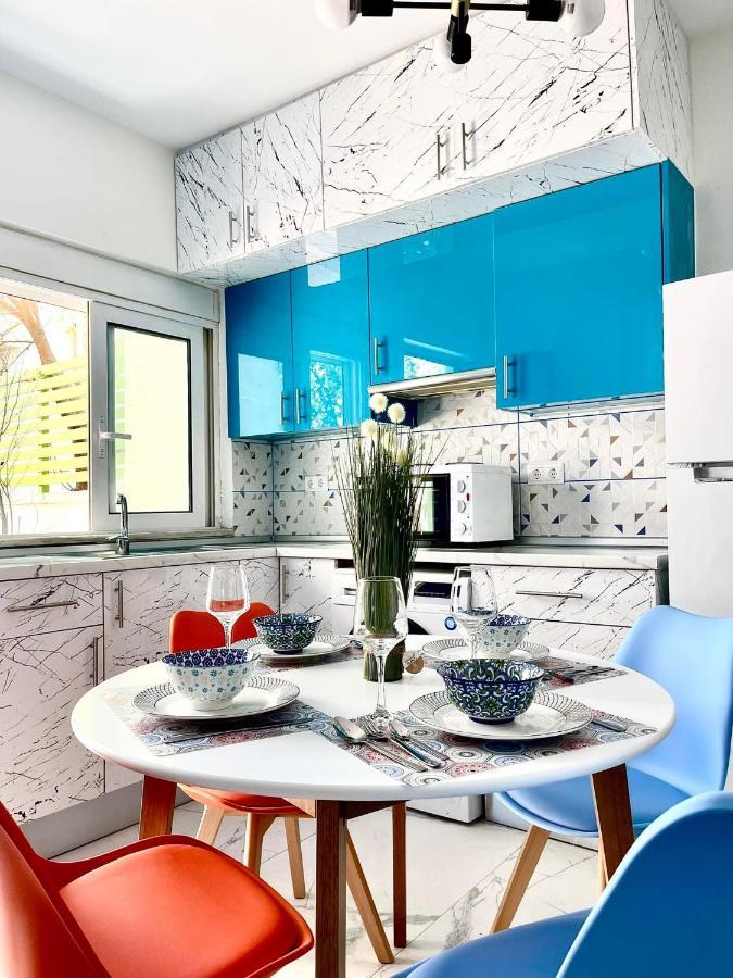 The Sky Yard Eclectic Studios Rhodes City Extérieur photo